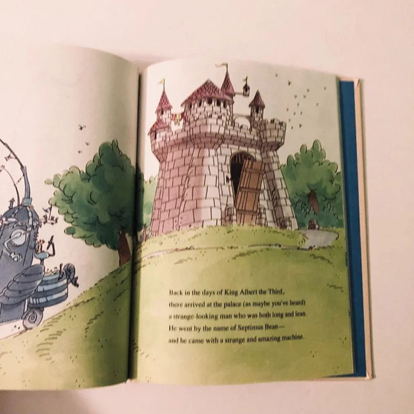 Vtg 1979 Septimus Bean His Amazing Machine Janet Quin Harkin Book - Picture 9 of 15